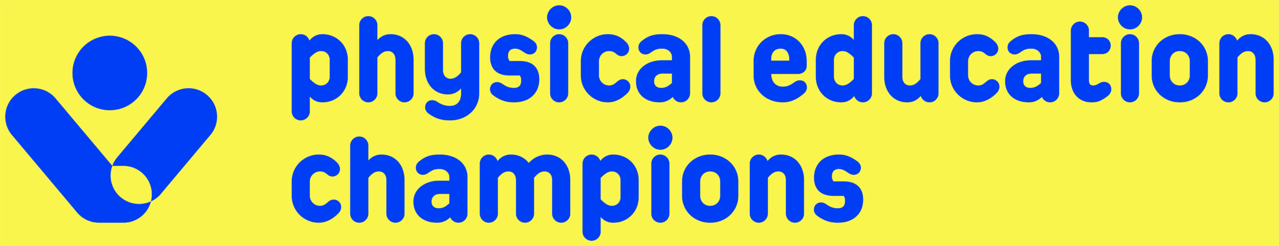 Physical Education Champions Logo